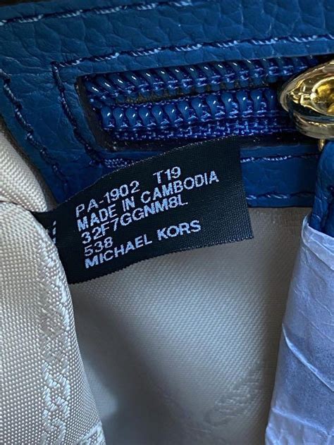 michael kors shipped from china|Michael Kors made in cambodia.